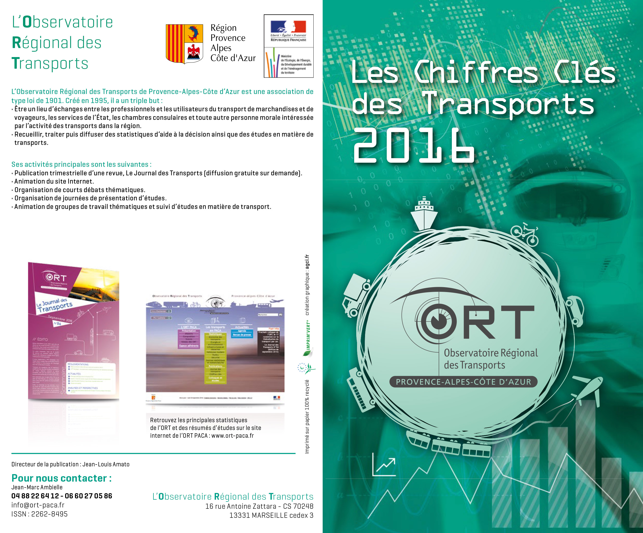 Les Chiffres clés des transports, édition 2016