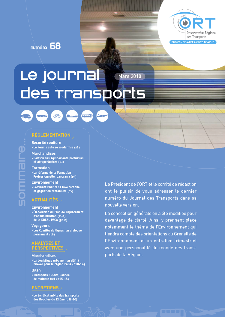 Le Journal des transports n° 68